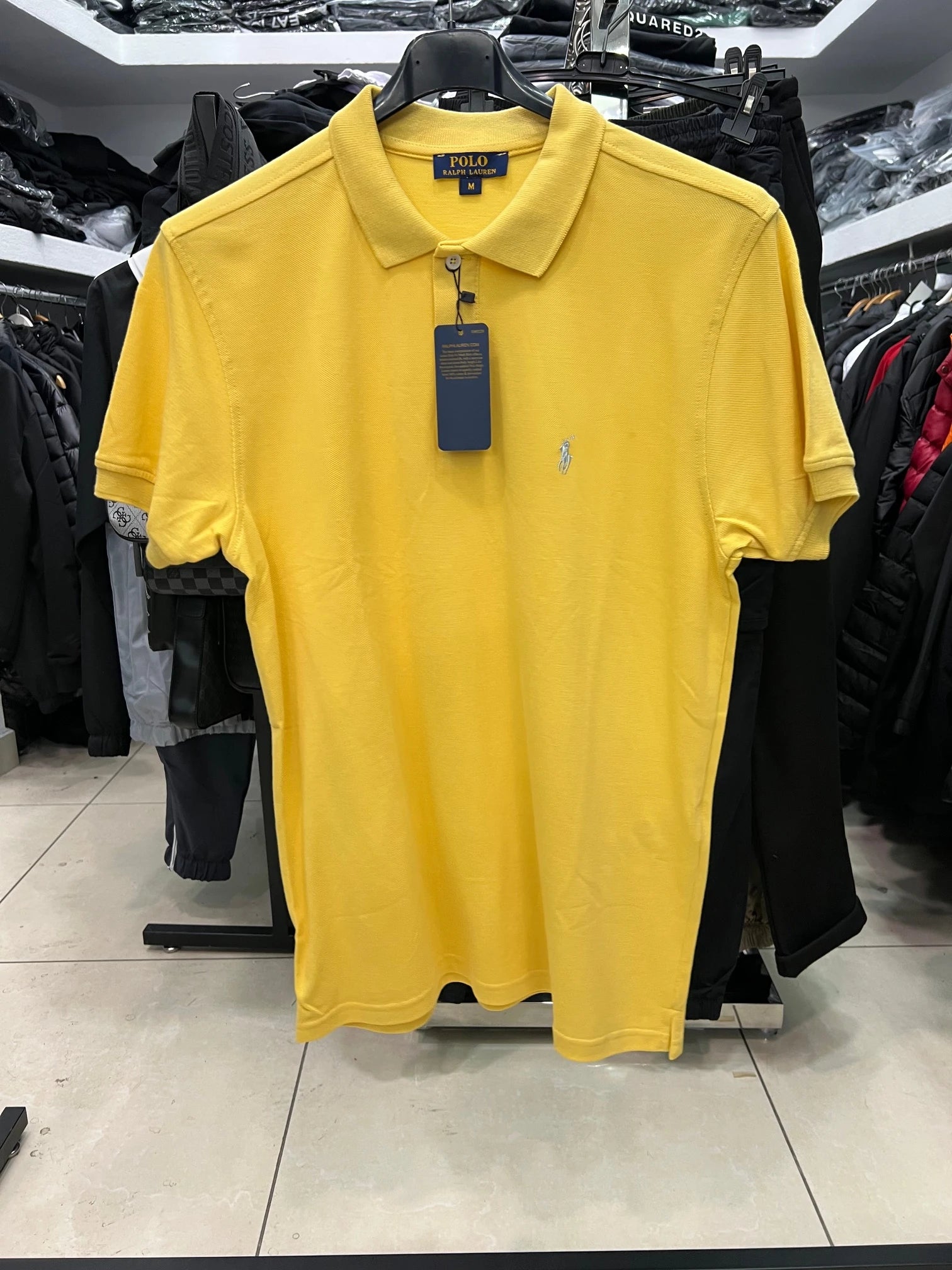 T-SHIRT POLO RALPH YELLOW